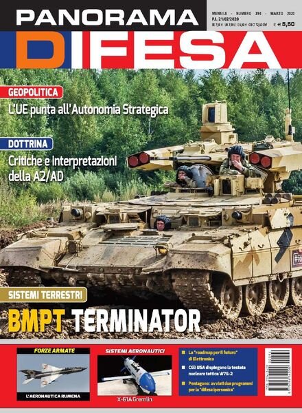 Panorama Difesa – Marzo 2020 Cover