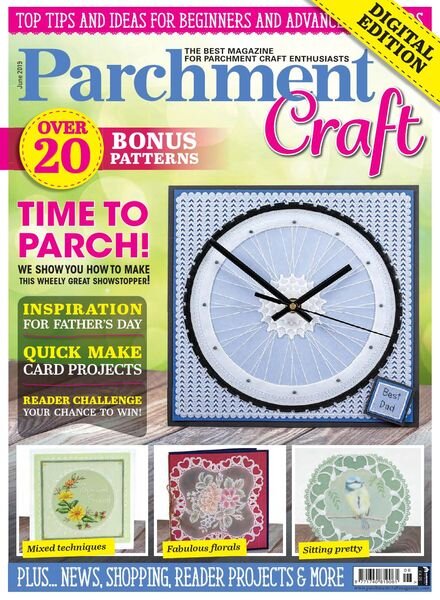 Parchment Craft – June 2019 Cover