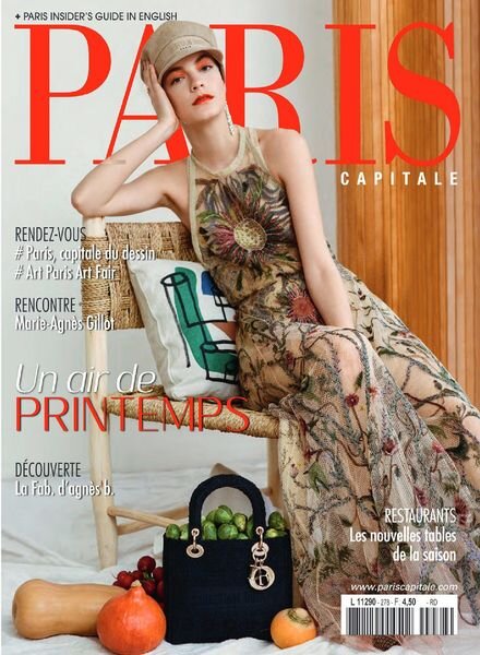 Paris Capitale – Mars 2020 Cover