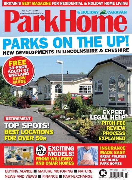 Park Home & Holiday Caravan – April 2020 Cover