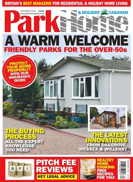 Park Home & Holiday Caravan – December 2019 Cover