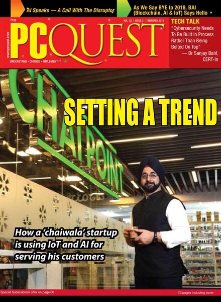 PCQuest – February 2019 Cover