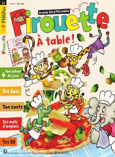 Pirouette – avril 2020 Cover