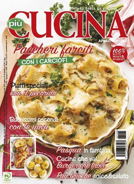 piuCUCINA – Aprile-Maggio 2020 Cover