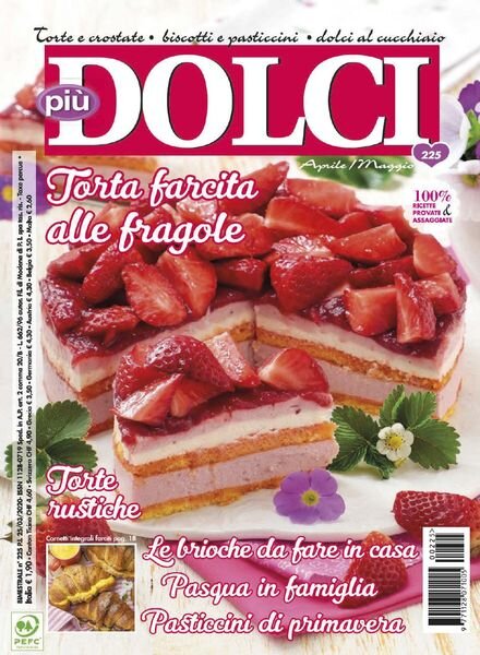 piuDOLCI – Aprile-Maggio 2020 Cover