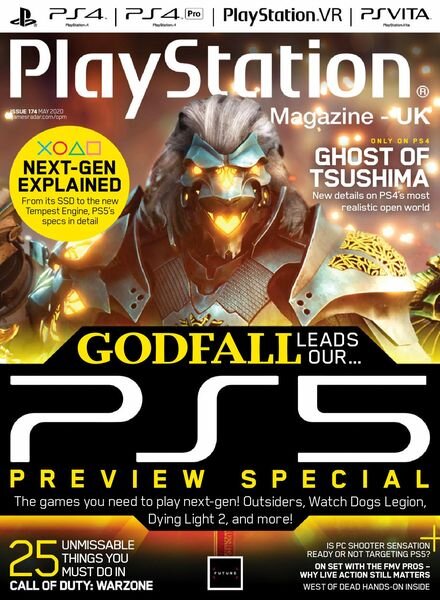 PlayStation Official Magazine UK – May 2020 Cover