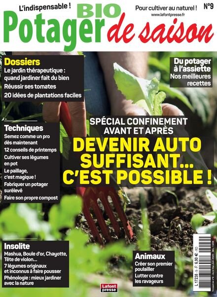 Potager Bio de Saison – avril 2020 Cover