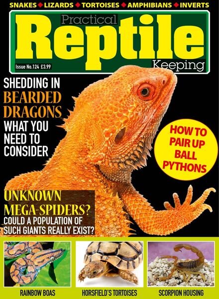 Practical Reptile Keeping – Issue 124 – April 2020 Cover