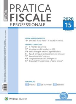 Pratica Fiscale e Professionale – 13 Aprile 2020