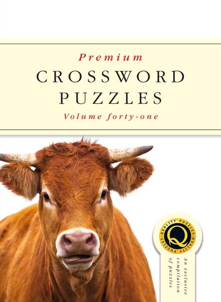 Premium Crossword Puzzles – Issue 41 – May 2018 Cover