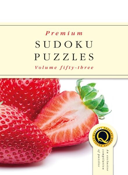 Premium Sudoku Puzzles – Issue 53 – April 2019 Cover