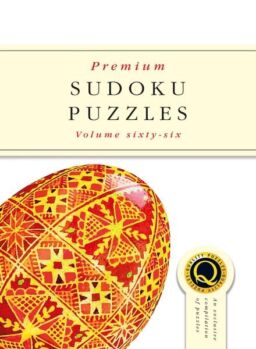 Premium Sudoku Puzzles – Issue 66 – April 2020