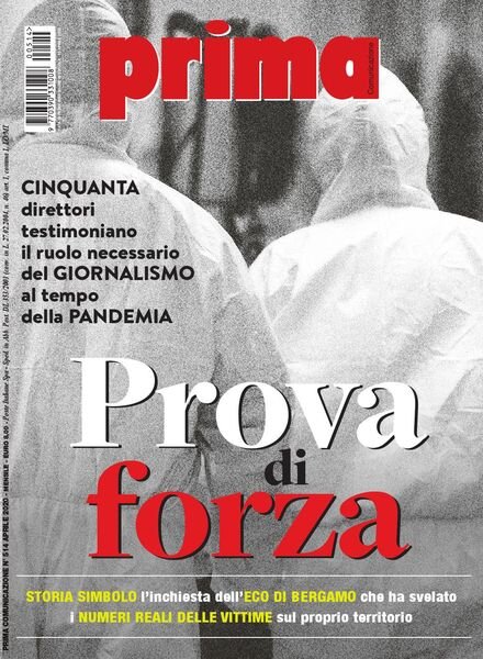 Prima Comunicazione – Aprile 2020 Cover