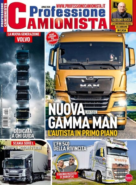 Professione Camionista – Aprile 2020 Cover