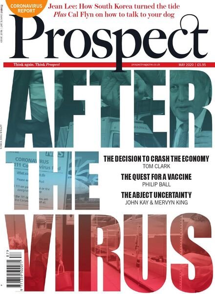 Prospect Magazine – May 2020 Cover