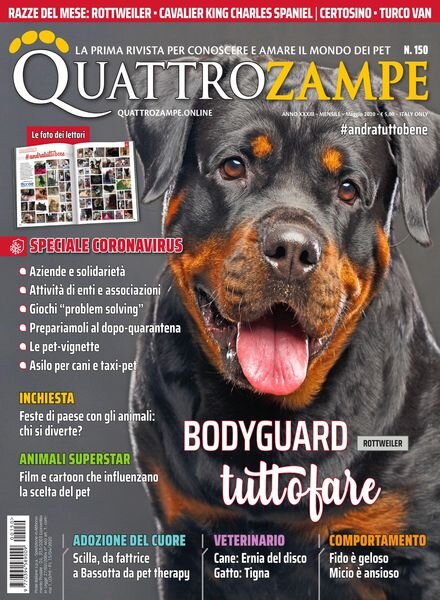 QuattroZampe – Maggio 2020 Cover