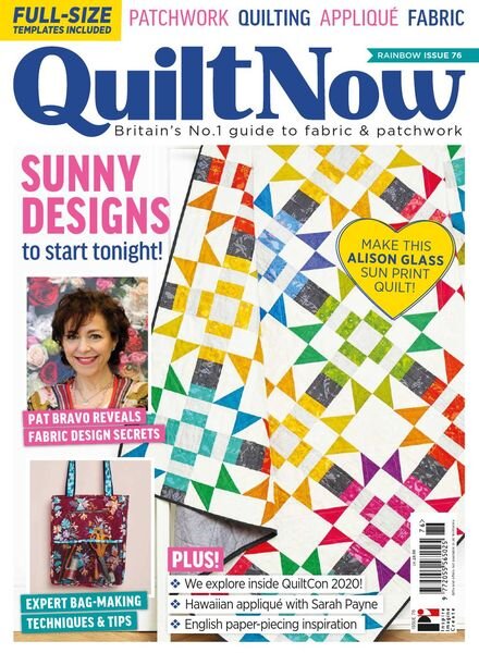 Quilt Now – Issue 76 – April 2020 Cover