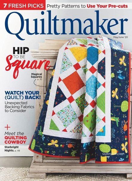 Quiltmaker – May 2020 Cover