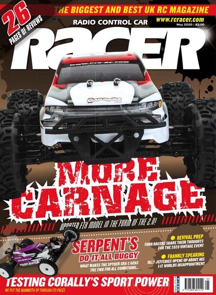 Radio Control Car Racer – May 2020 Cover