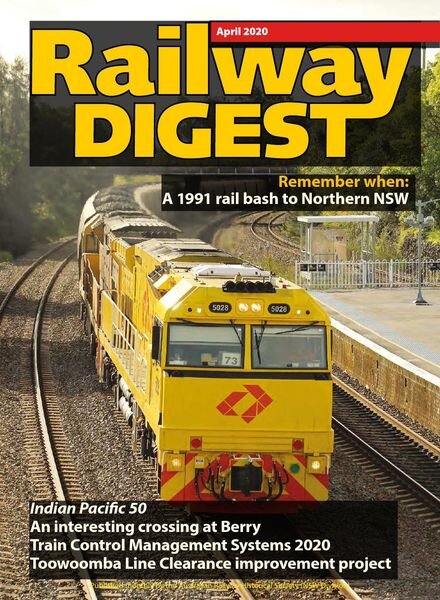 Railway Digest – April 2020 Cover