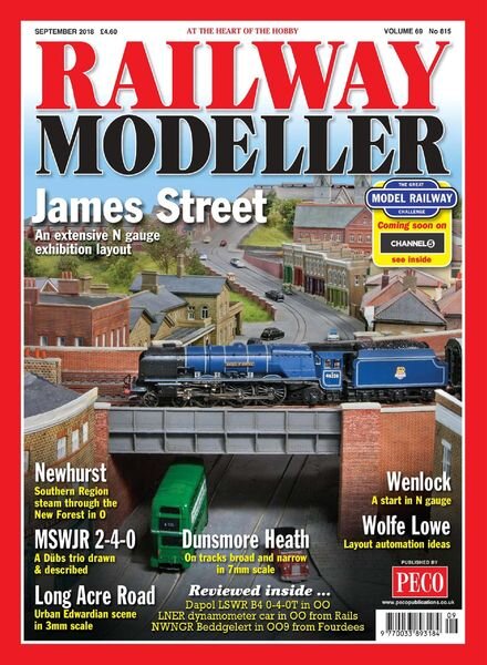 Railway Modeller – Issue 815 – September 2018 Cover
