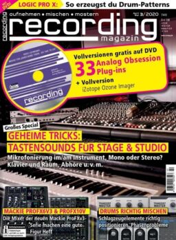 Recording Magazin – April-Mai 2020