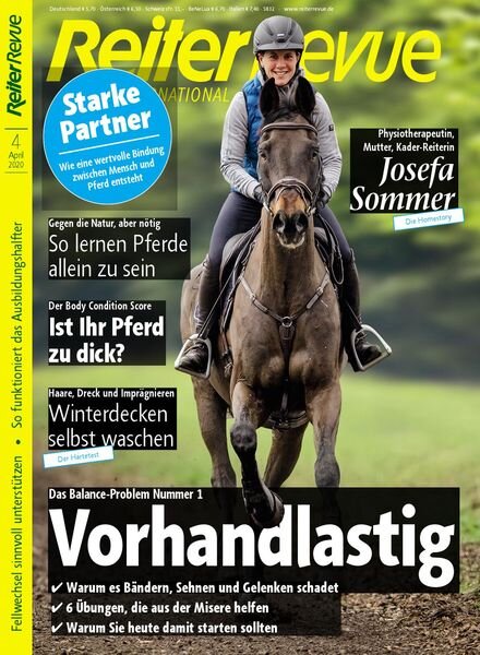 Reiterrevue International – Marz 2020 Cover