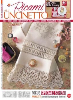 Ricami all’Uncinetto – Aprile-Maggio 2020