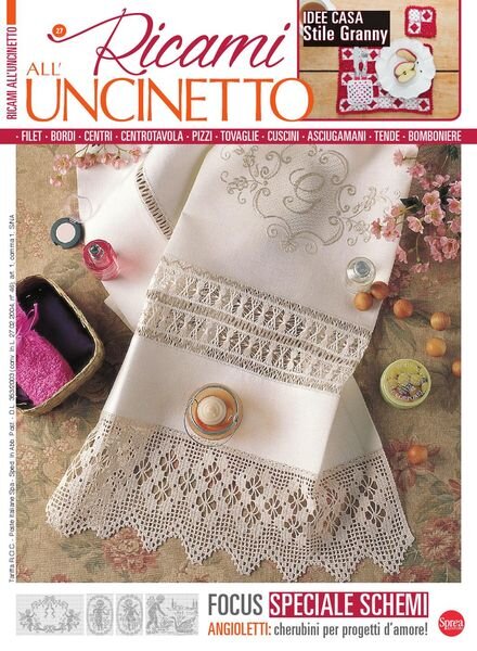 Ricami all’Uncinetto – Aprile-Maggio 2020 Cover