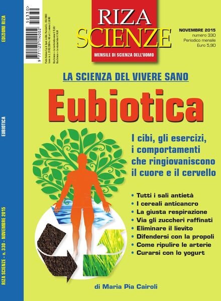 Riza Scienze N.330 – Novembre 2015 Cover