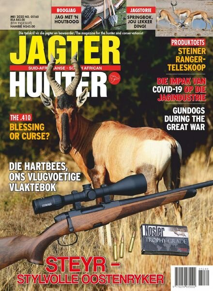 SA Hunter-Jagter – May 2020 Cover