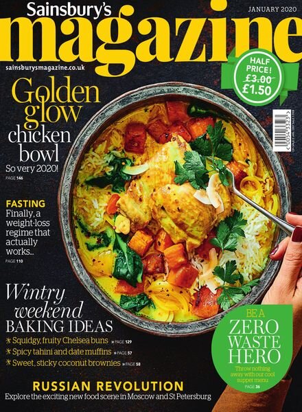 Sainsbury’s Magazine – January 2020 Cover