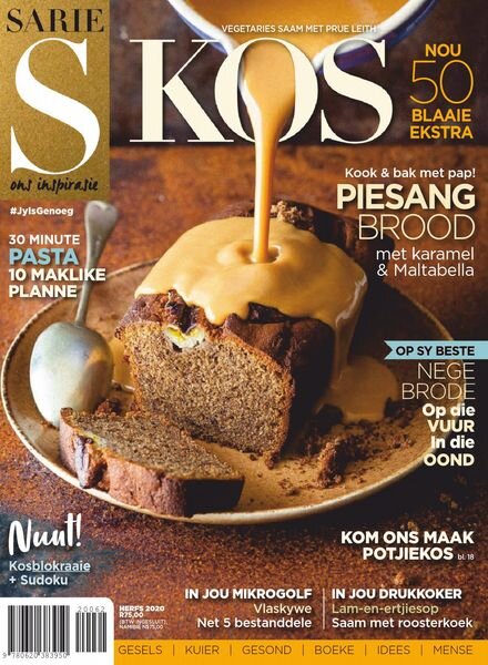 Sarie Kos – April 2020 Cover