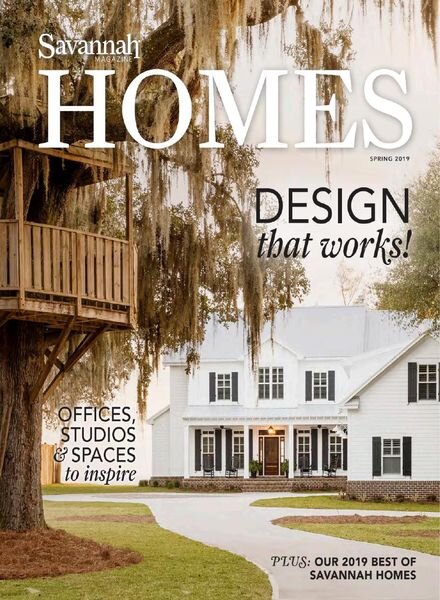 Savannah Homes – Spring 2019 Cover