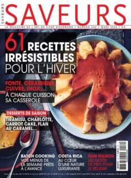 Saveurs France – Mars 2020