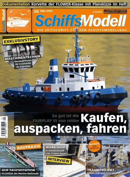 SchiffsModell – Mai 2020 Cover