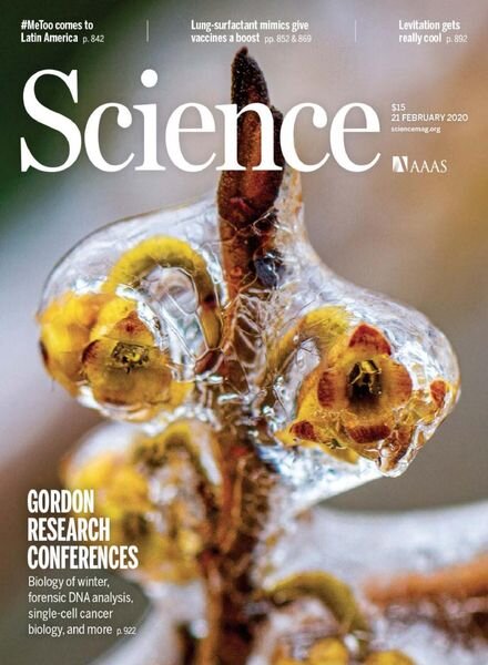 Science – 21 February 2020 Cover