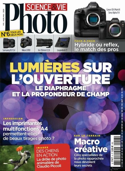 Science & Vie Photo – avril 2020 Cover