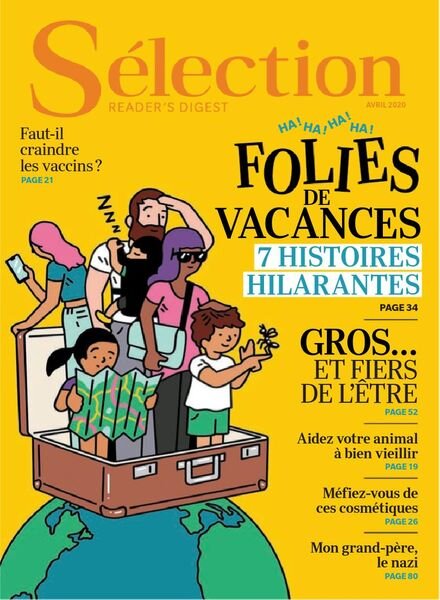 Selection du Reader’s Digest Canada – avril 2020 Cover