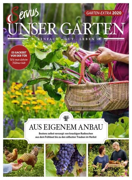 Servus Austria – Garten-Extra 2020 Cover