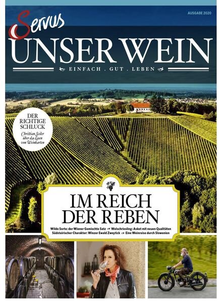 Servus Austria – Unser Wein 2020 Cover