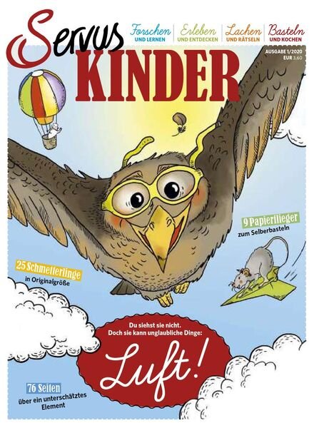 Servus Kinder – Nr.1 2020 Cover