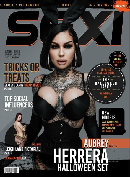Sexi Magazine – Halloween Special Edition 2019 Cover
