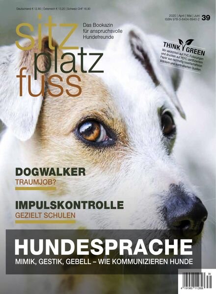 SitzPlatzFuss – April-Juni 2020 Cover