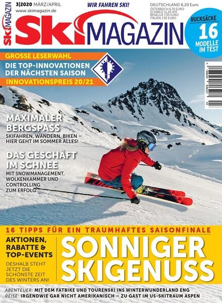 Skimagazin – Marz-April 2020 Cover