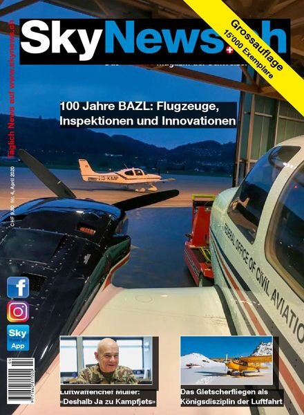 SkyNews.ch – April 2020 Cover