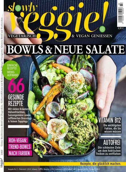 Slowly Veggie Germany – Nr.2 2020 Cover