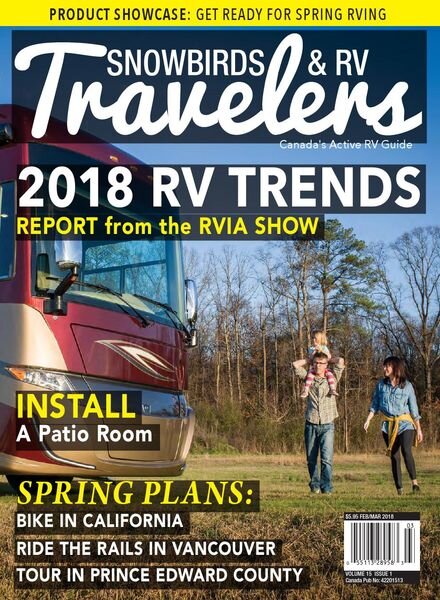 Snowbirds & RV Travelers – February-March 2018 Cover