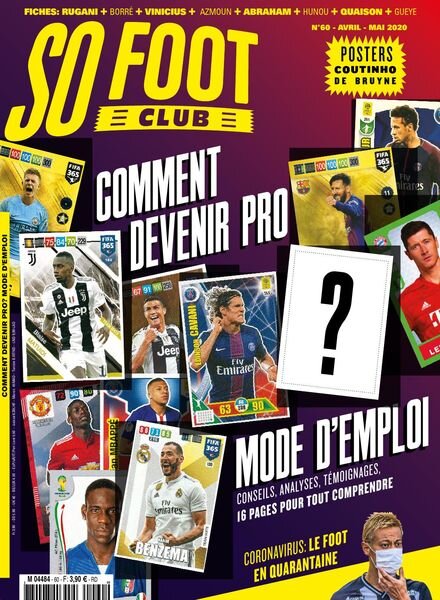 So Foot Club – mai 2020 Cover