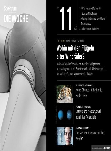 Spektrum Die Woche – 13 Marz 2020 Cover